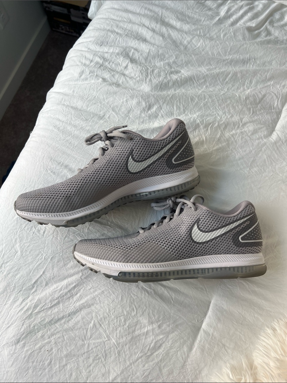 Nike Zoom All Out- Grey Mesh Athletic Sneakers